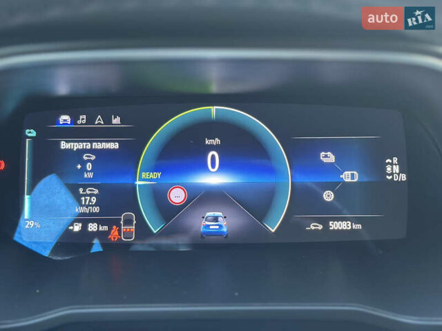 Синий Рено Зое, объемом двигателя 0 л и пробегом 50 тыс. км за 11700 $, фото 22 на Automoto.ua