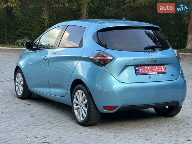 Синий Рено Зое, объемом двигателя 0 л и пробегом 50 тыс. км за 11700 $, фото 14 на Automoto.ua