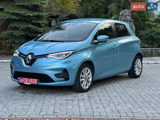 Синий Рено Зое, объемом двигателя 0 л и пробегом 50 тыс. км за 11700 $, фото 19 на Automoto.ua