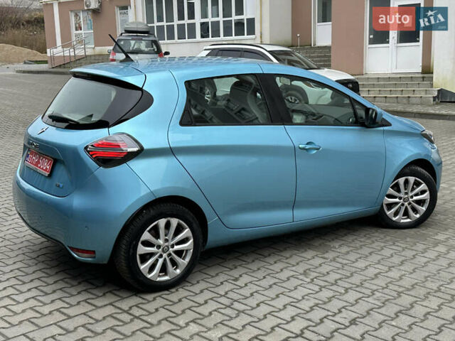 Синій Рено Зое, об'ємом двигуна 0 л та пробігом 47 тис. км за 12300 $, фото 3 на Automoto.ua