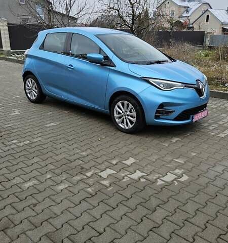 Синий Рено Зое, объемом двигателя 0 л и пробегом 49 тыс. км за 14500 $, фото 7 на Automoto.ua