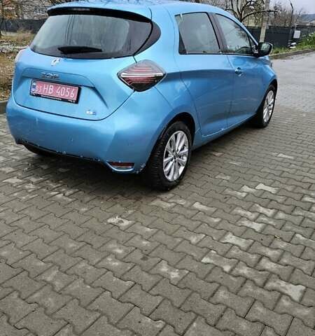 Синий Рено Зое, объемом двигателя 0 л и пробегом 49 тыс. км за 14500 $, фото 3 на Automoto.ua
