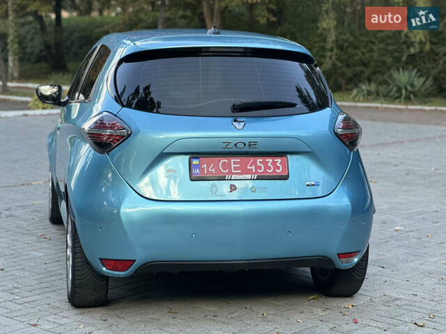 Синий Рено Зое, объемом двигателя 0 л и пробегом 50 тыс. км за 11700 $, фото 12 на Automoto.ua