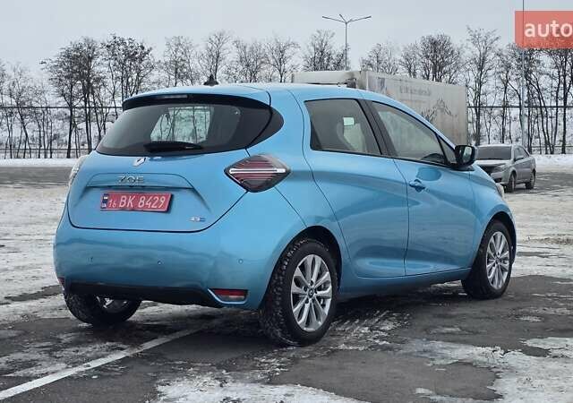 Синій Рено Зое, об'ємом двигуна 0 л та пробігом 54 тис. км за 13500 $, фото 18 на Automoto.ua