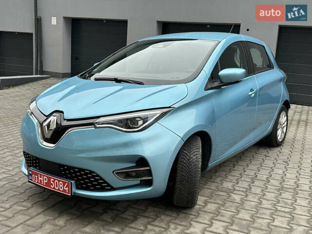 Синій Рено Зое, об'ємом двигуна 0 л та пробігом 47 тис. км за 12300 $, фото 2 на Automoto.ua