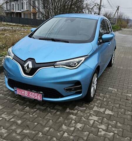 Синий Рено Зое, объемом двигателя 0 л и пробегом 49 тыс. км за 14500 $, фото 19 на Automoto.ua
