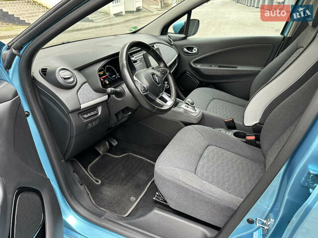 Синій Рено Зое, об'ємом двигуна 0 л та пробігом 47 тис. км за 12300 $, фото 13 на Automoto.ua