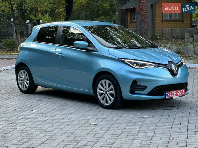 Синий Рено Зое, объемом двигателя 0 л и пробегом 50 тыс. км за 11700 $, фото 8 на Automoto.ua