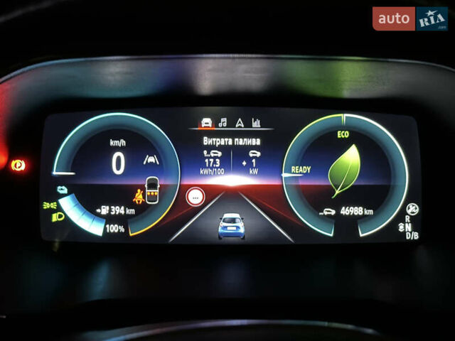 Синій Рено Зое, об'ємом двигуна 0 л та пробігом 47 тис. км за 12300 $, фото 16 на Automoto.ua