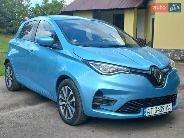 Синий Рено Зое, объемом двигателя 0 л и пробегом 88 тыс. км за 12711 $, фото 9 на Automoto.ua
