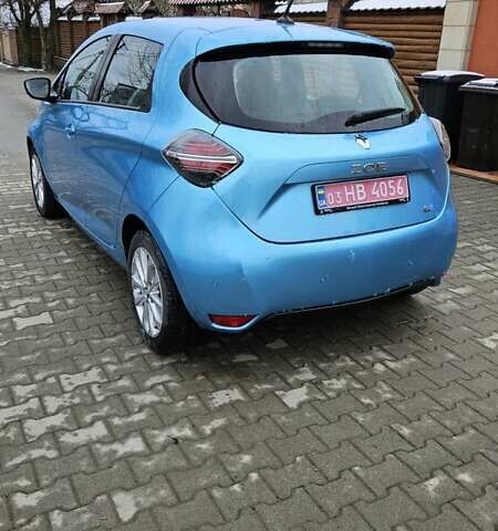 Синий Рено Зое, объемом двигателя 0 л и пробегом 49 тыс. км за 14500 $, фото 6 на Automoto.ua