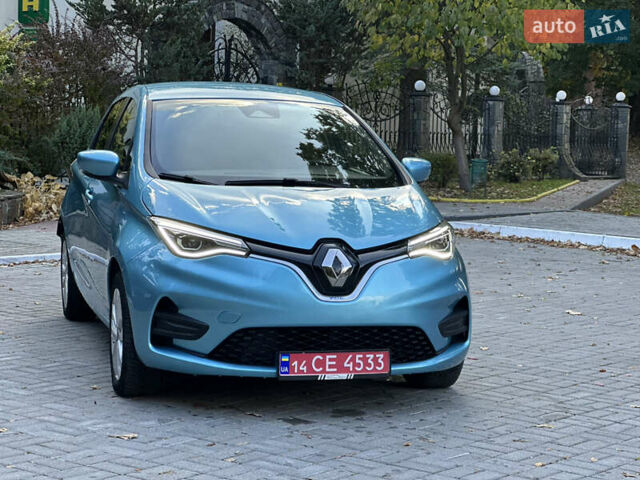 Синий Рено Зое, объемом двигателя 0 л и пробегом 50 тыс. км за 11700 $, фото 4 на Automoto.ua