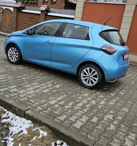 Синий Рено Зое, объемом двигателя 0 л и пробегом 49 тыс. км за 14500 $, фото 8 на Automoto.ua