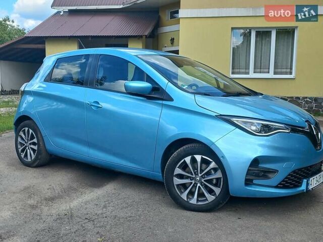 Синий Рено Зое, объемом двигателя 0 л и пробегом 88 тыс. км за 12711 $, фото 8 на Automoto.ua