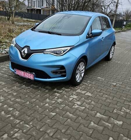 Синий Рено Зое, объемом двигателя 0 л и пробегом 49 тыс. км за 14500 $, фото 9 на Automoto.ua