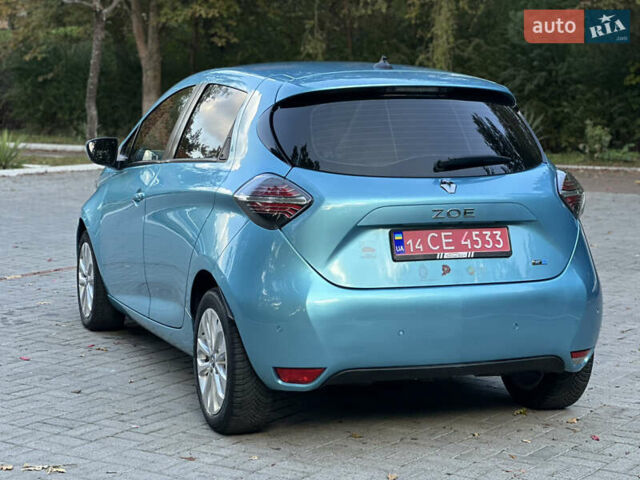 Синий Рено Зое, объемом двигателя 0 л и пробегом 50 тыс. км за 11700 $, фото 13 на Automoto.ua