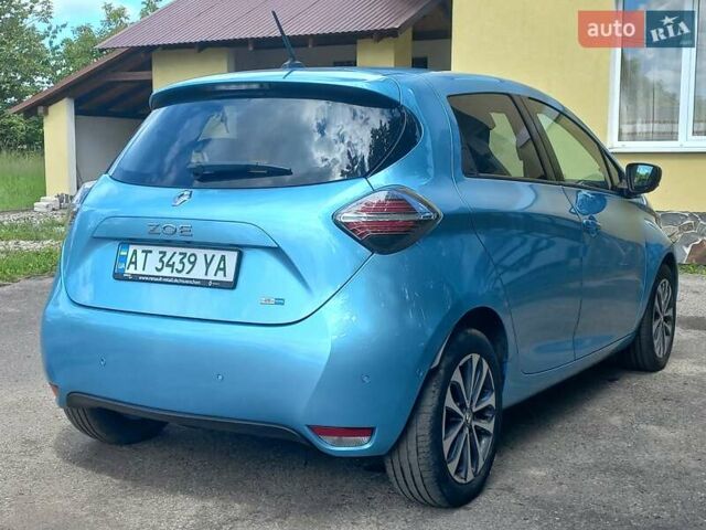 Синий Рено Зое, объемом двигателя 0 л и пробегом 88 тыс. км за 12711 $, фото 6 на Automoto.ua