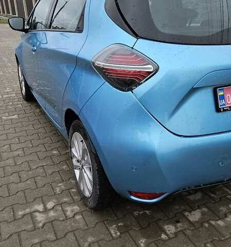 Синий Рено Зое, объемом двигателя 0 л и пробегом 49 тыс. км за 14500 $, фото 16 на Automoto.ua