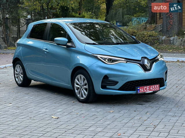 Синий Рено Зое, объемом двигателя 0 л и пробегом 50 тыс. км за 11700 $, фото 7 на Automoto.ua