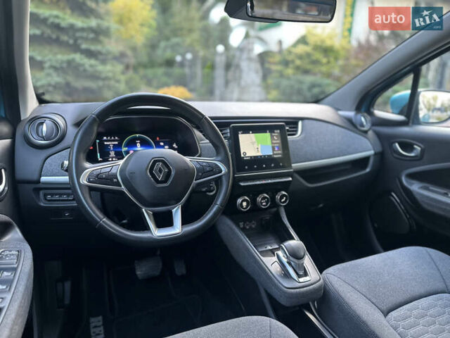 Синий Рено Зое, объемом двигателя 0 л и пробегом 50 тыс. км за 11700 $, фото 24 на Automoto.ua