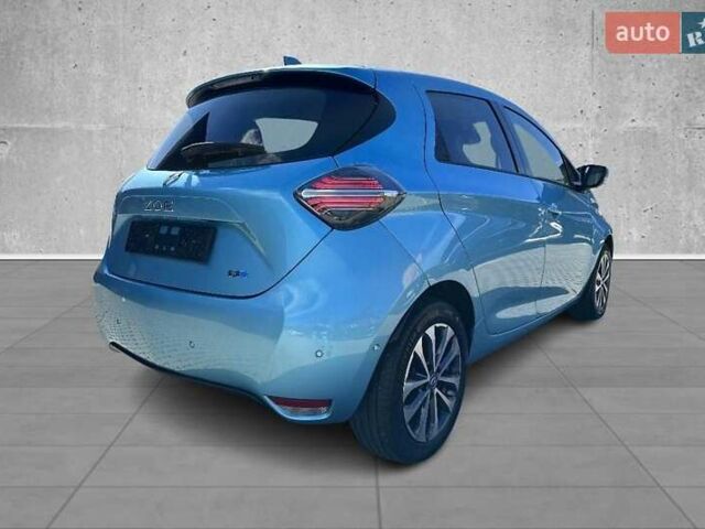 Синий Рено Зое, объемом двигателя 0 л и пробегом 61 тыс. км за 10100 $, фото 1 на Automoto.ua