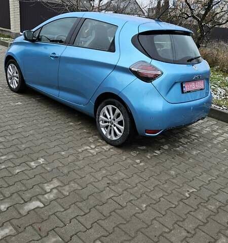 Синий Рено Зое, объемом двигателя 0 л и пробегом 49 тыс. км за 14500 $, фото 15 на Automoto.ua