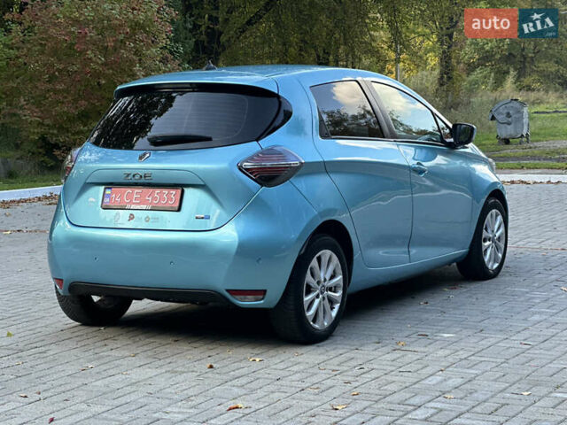 Синий Рено Зое, объемом двигателя 0 л и пробегом 50 тыс. км за 11700 $, фото 11 на Automoto.ua