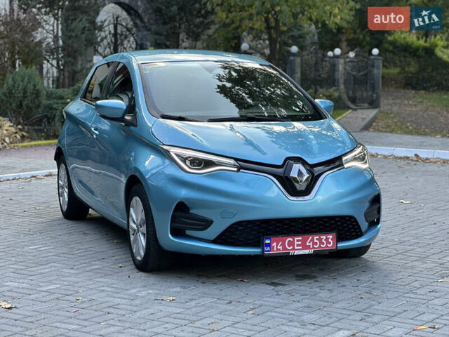 Синий Рено Зое, объемом двигателя 0 л и пробегом 50 тыс. км за 11700 $, фото 5 на Automoto.ua