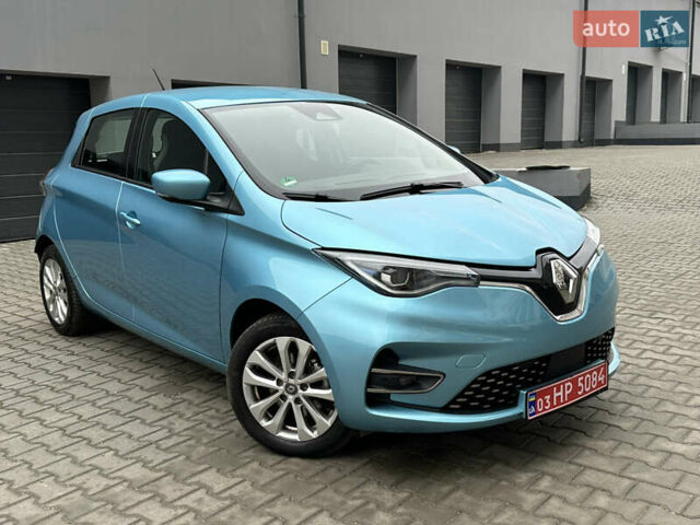 Синій Рено Зое, об'ємом двигуна 0 л та пробігом 47 тис. км за 12300 $, фото 1 на Automoto.ua