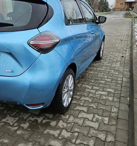 Синий Рено Зое, объемом двигателя 0 л и пробегом 49 тыс. км за 14500 $, фото 17 на Automoto.ua