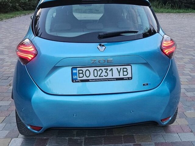 Синий Рено Зое, объемом двигателя 0 л и пробегом 49 тыс. км за 14450 $, фото 14 на Automoto.ua