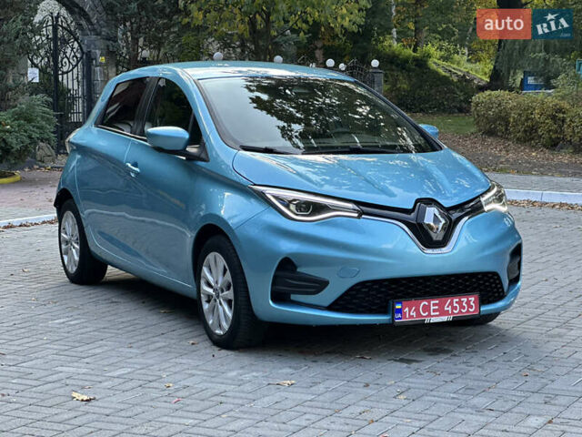 Синий Рено Зое, объемом двигателя 0 л и пробегом 50 тыс. км за 11700 $, фото 6 на Automoto.ua