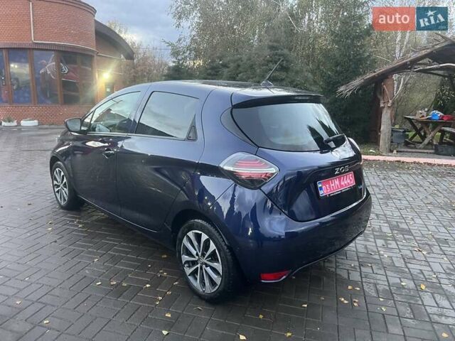 Рено Зое 2022 в Дубно на Automoto.ua Синий Рено Зое, объемом двигателя 0 л и пробегом 50 тыс. км за 14500 $, фото 6 на Automoto.ua
