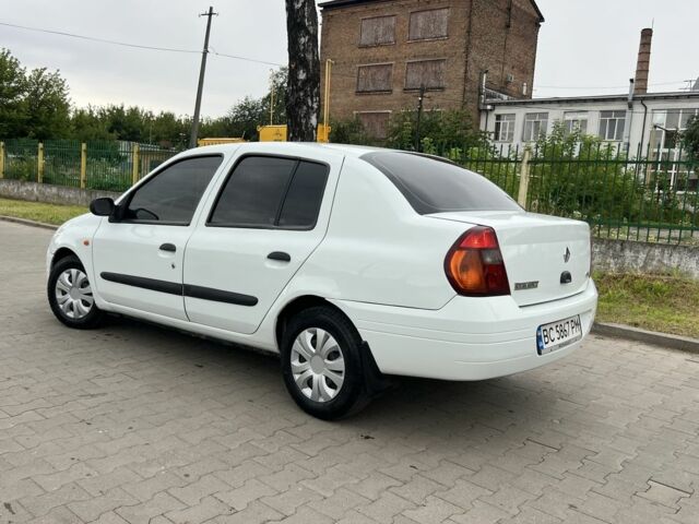 Белый Рено Clio Symbol, объемом двигателя 1.4 л и пробегом 246 тыс. км за 2050 $, фото 4 на Automoto.ua