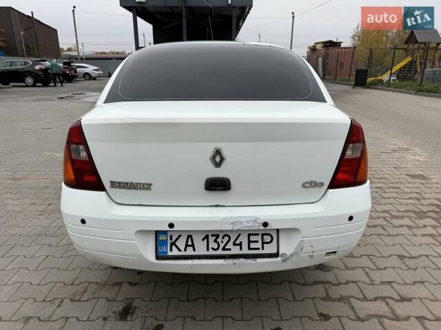 Белый Рено Clio Symbol, объемом двигателя 1.4 л и пробегом 350 тыс. км за 1850 $, фото 3 на Automoto.ua