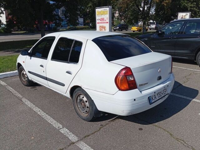 Білий Рено Clio Symbol, об'ємом двигуна 1.4 л та пробігом 410 тис. км за 2150 $, фото 1 на Automoto.ua