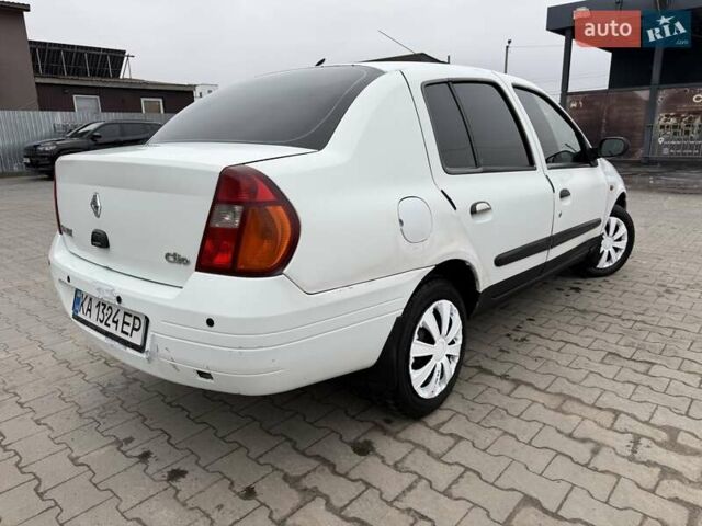 Белый Рено Clio Symbol, объемом двигателя 1.4 л и пробегом 350 тыс. км за 1850 $, фото 4 на Automoto.ua