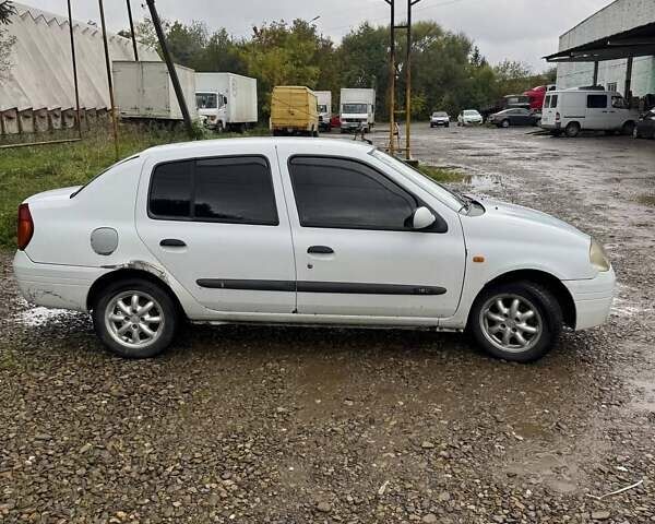 Белый Рено Clio Symbol, объемом двигателя 1.4 л и пробегом 456 тыс. км за 1950 $, фото 3 на Automoto.ua