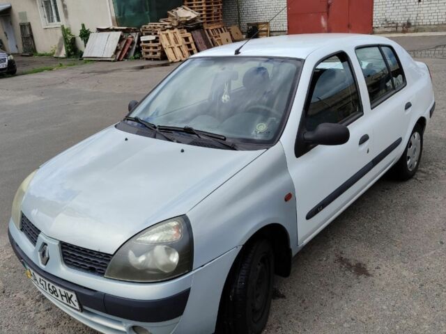 Белый Рено Clio Symbol, объемом двигателя 1.4 л и пробегом 195 тыс. км за 2300 $, фото 3 на Automoto.ua