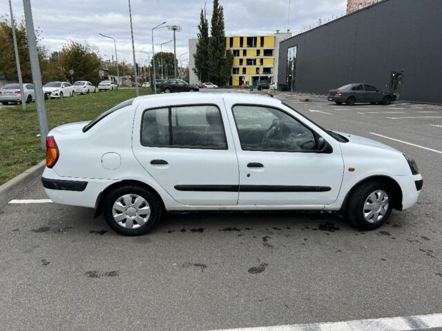 Белый Рено Clio Symbol, объемом двигателя 1.4 л и пробегом 209 тыс. км за 2650 $, фото 3 на Automoto.ua