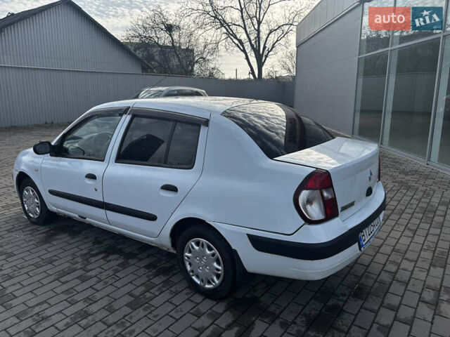 Белый Рено Clio Symbol, объемом двигателя 1.4 л и пробегом 248 тыс. км за 2500 $, фото 7 на Automoto.ua