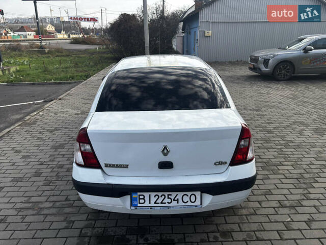 Белый Рено Clio Symbol, объемом двигателя 1.4 л и пробегом 248 тыс. км за 2500 $, фото 8 на Automoto.ua
