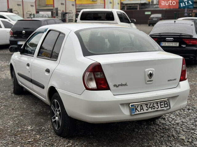 Белый Рено Clio Symbol, объемом двигателя 1.39 л и пробегом 251 тыс. км за 3100 $, фото 3 на Automoto.ua