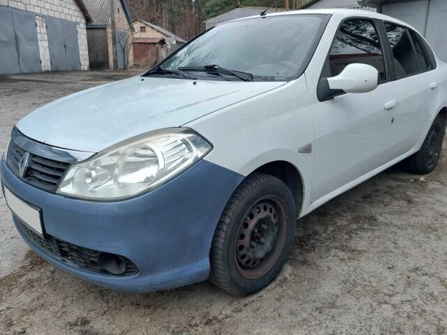 Белый Рено Clio Symbol, объемом двигателя 1.4 л и пробегом 166 тыс. км за 2999 $, фото 3 на Automoto.ua