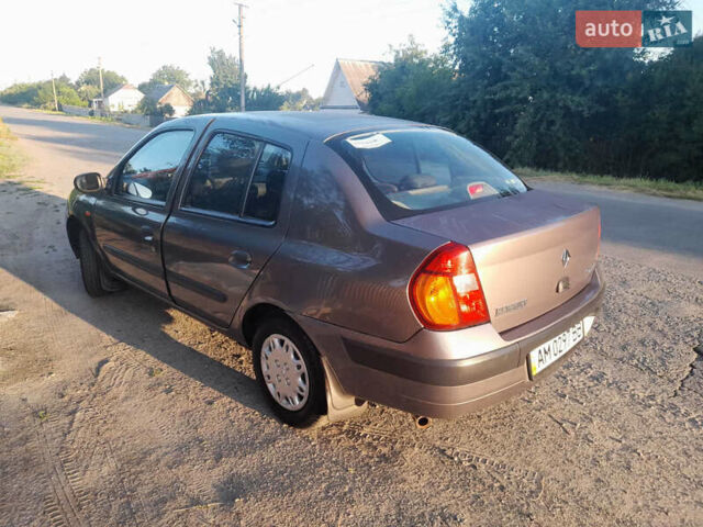 Бежевый Рено Clio Symbol, объемом двигателя 0 л и пробегом 101 тыс. км за 3350 $, фото 6 на Automoto.ua