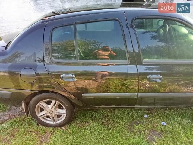 Чорний Рено Clio Symbol, об'ємом двигуна 1.4 л та пробігом 264 тис. км за 3100 $, фото 8 на Automoto.ua