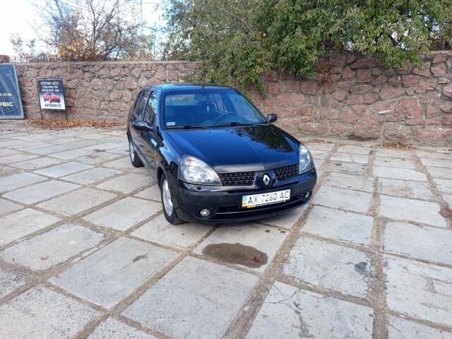 Рено Clio Symbol 2004 в Кропивницком (Кировограде) на Automoto.ua Черный Рено Clio Symbol, объемом двигателя 1.4 л и пробегом 180 тыс. км за 2450 $, фото 11 на Automoto.ua