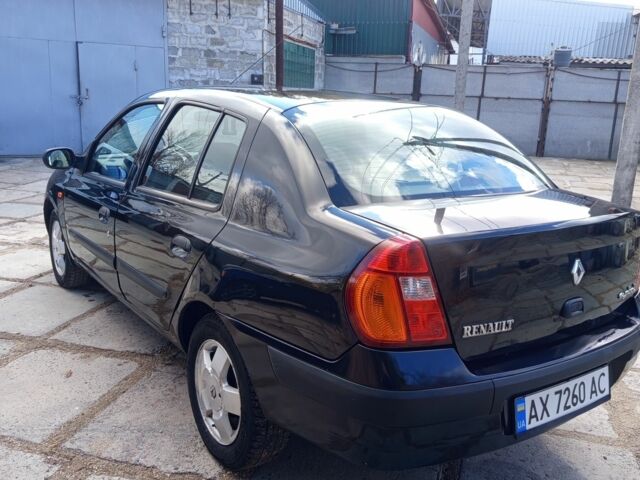 Рено Clio Symbol 2004 в Кропивницком (Кировограде) на Automoto.ua Черный Рено Clio Symbol, объемом двигателя 1.4 л и пробегом 180 тыс. км за 2450 $, фото 6 на Automoto.ua