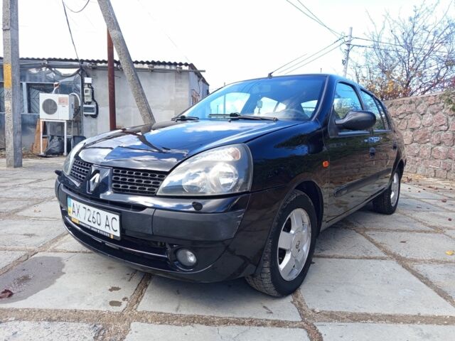Рено Clio Symbol 2004 в Кропивницком (Кировограде) на Automoto.ua Черный Рено Clio Symbol, объемом двигателя 1.4 л и пробегом 180 тыс. км за 2450 $, фото 9 на Automoto.ua