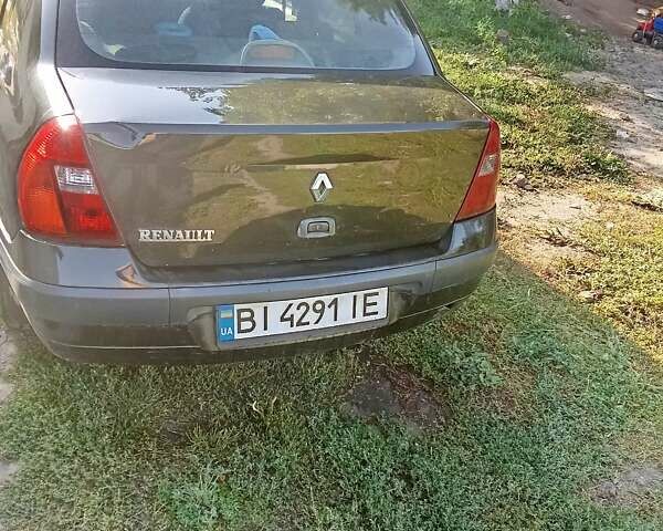 Чорний Рено Clio Symbol, об'ємом двигуна 1.4 л та пробігом 264 тис. км за 3100 $, фото 9 на Automoto.ua